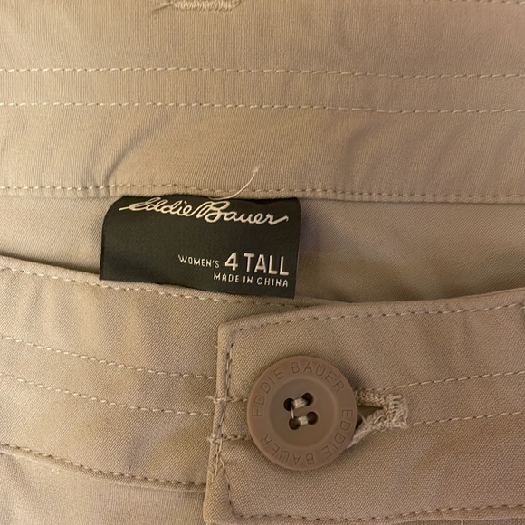 Eddie Bauer Rainier Pants Slightly Curvy Straight Tall size 4 Brand New - Picture 6 of 6
